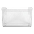 San Jamar Clear Plexiglas Disposable Glove Dispenser, Three-Box, 18w x 3 3/4d x 10h G0805